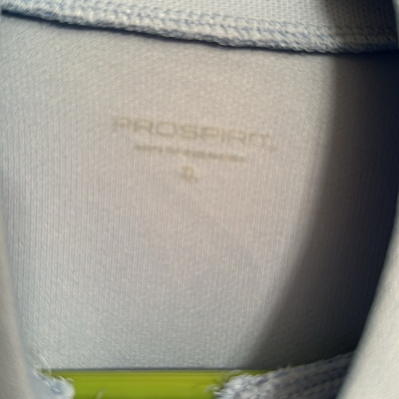 Pro-Spirit quarter zip pullover. Light blue. XL - Picture 3 of 6